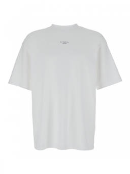 Drole De Monsieur - White Crew Neck T-Shirt