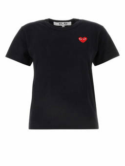 COMME des GARCONS - Black Heart Patch T-Shirt
