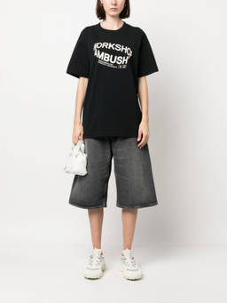 Ambush - Black Logo Cotton T-Shirt