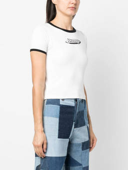 Ambush - White Logo Cotton T-Shirt