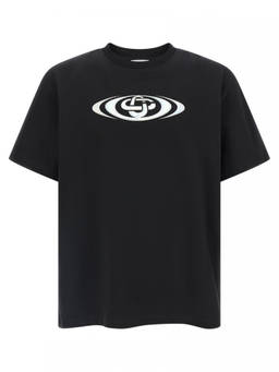 Casablanca - Black Warped Logo T-Shirt