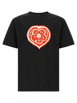 Kenzo - Black Boke Heart T-Shirt (S)