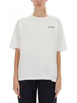 Aspesi - White Graphic Crew Neck T-Shirt