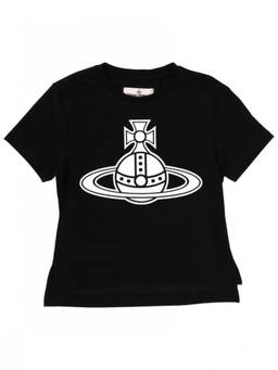 Vivienne Westwood - Black Graphic Crew Neck T-Shirt