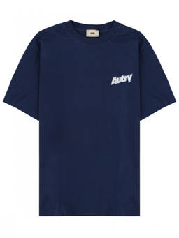 Autry - Blue Logo Crew Neck T-Shirt