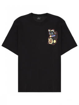 Ps By Paul Smith - Black Graphic Crew Neck T-Shirt
