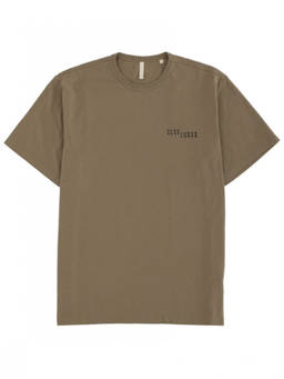 Sunflower - Taupe Logo Crew Neck T-Shirt