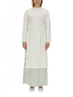 MM6 Maison Margiela - White Solid Round Neck T-Shirt (S)