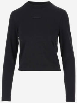 JACQUEMUS - Black The Gros Grain T-Shirt