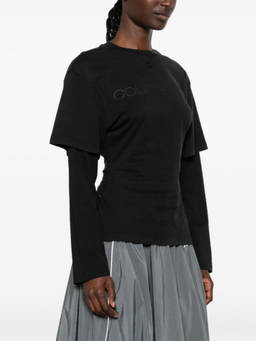 Courreges - Black Layered T-Shirt