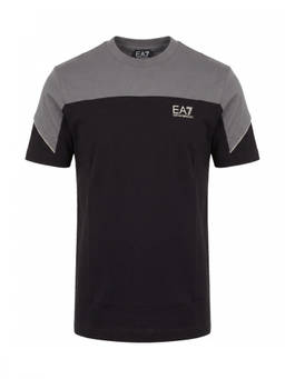 EA7 Emporio Armani - Black Crew Neck T-Shirt
