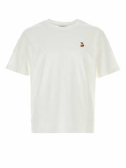 Maison Kitsune - White Cotton T-Shirt