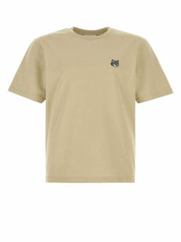 Maison Kitsune - Beige Cotton T-Shirt