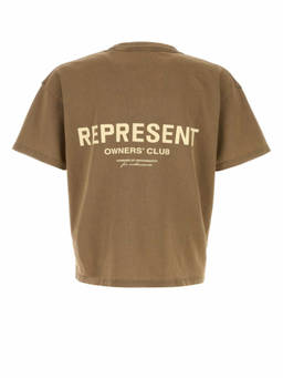 REPRESENT - Brown Logo T-Shirt