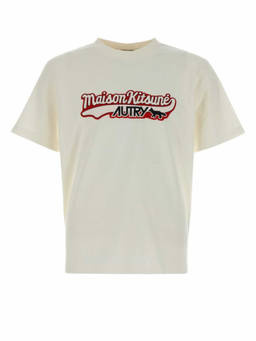 Autry - White Cotton T-Shirt