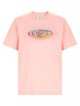 Casablanca - Pink Logo T-Shirt (XS)