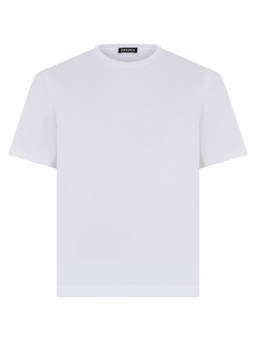 Zegna - White Cotton T-Shirt