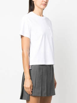 Thom Browne - White Boxy Fit T-Shirt