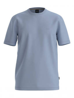 Boss - Light Blue Cotton Crew Neck T-Shirt (2XL)