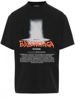 Balenciaga - Black Crew Neck T-Shirt