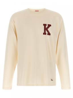 Kenzo - Light Beige Logo T-Shirt