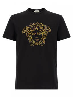Versace - Black Crew Neck T-Shirt