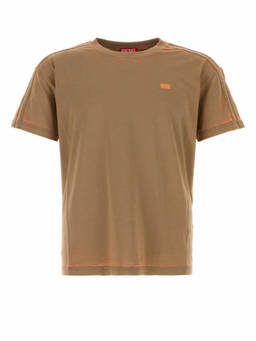 Diesel - Brown Crew Neck T-Shirt