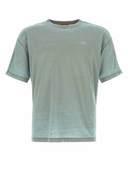 Diesel - Green Crew Neck T-Shirt