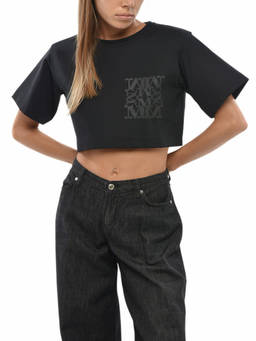 Max Mara - Black Crew Neck T-Shirt