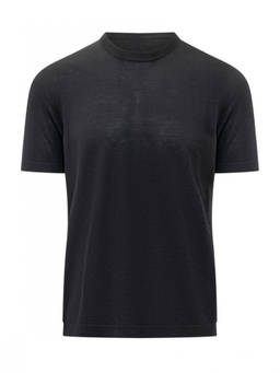 Zegna - Black Crew Neck T-Shirt
