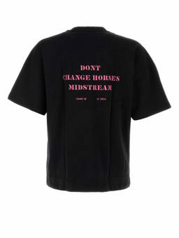 OAMC - Black Cotton T-Shirt (M)