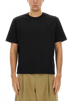 Studio Nicholson - Black Solid Crew Neck T-Shirt