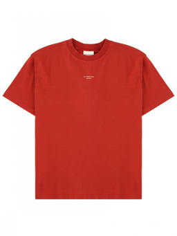 Drole De Monsieur - Dark Red Crew Neck T-Shirt
