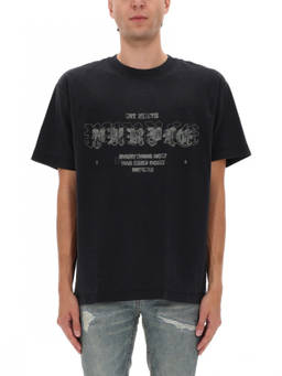 Purple Brand - Black Graphic Crew Neck T-Shirt