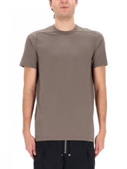 Rick Owens - Grey Solid Crew Neck T-Shirt (S)