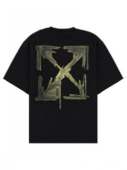 OFF-WHITE - Black Logo Crew Neck T-Shirt