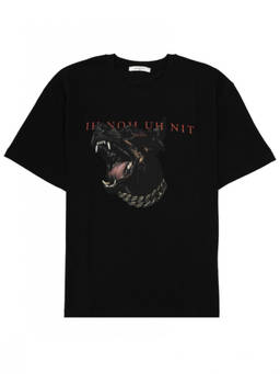 Ih Nom Uh Nit - Black Graphic Crew Neck T-Shirt