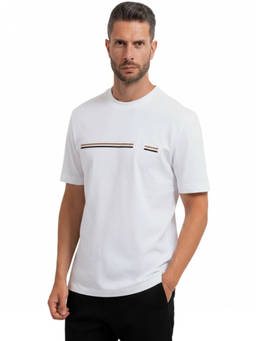 Boss - White Crew Neck T-Shirt