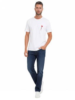 Hugo - White Crew Neck T-Shirt