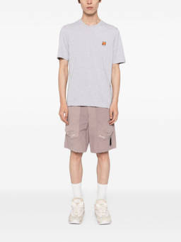 Maison Kitsune - Grey Logo Cotton T-Shirt