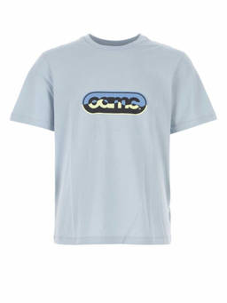 OAMC - Light-Blue Cotton Oversize T-Shirt (M)