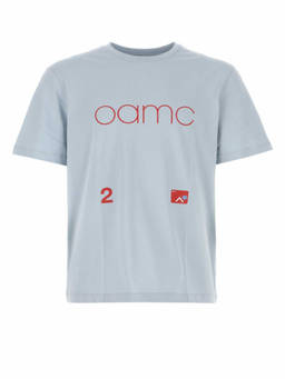 OAMC - Light-Blue Cotton Oversize T-Shirt (XS)
