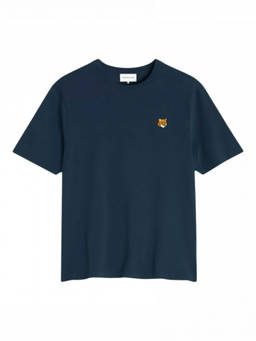 Maison Kitsune - Blue Fox Head Cotton T-Shirt