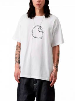 Carhartt WIP - White Crew Neck T-Shirt