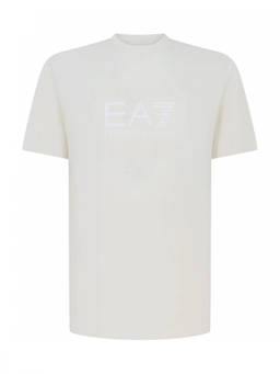 EA7 Emporio Armani - Natural Logo Crew Neck T-Shirt (L)
