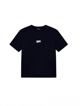 EMPORIO ARMANI - Navy Blue Graphic T-Shirts