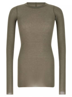 Rick Owens - Olive Crew Neck T-Shirt
