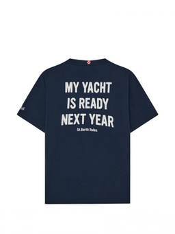 MC2 Saint Barth - Navy Blue Graphic T-Shirt