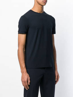 Giorgio Armani - Navy Blue Logo T-Shirt