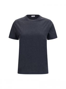 Brunello Cucinelli - Grey Crew Neck T-Shirt